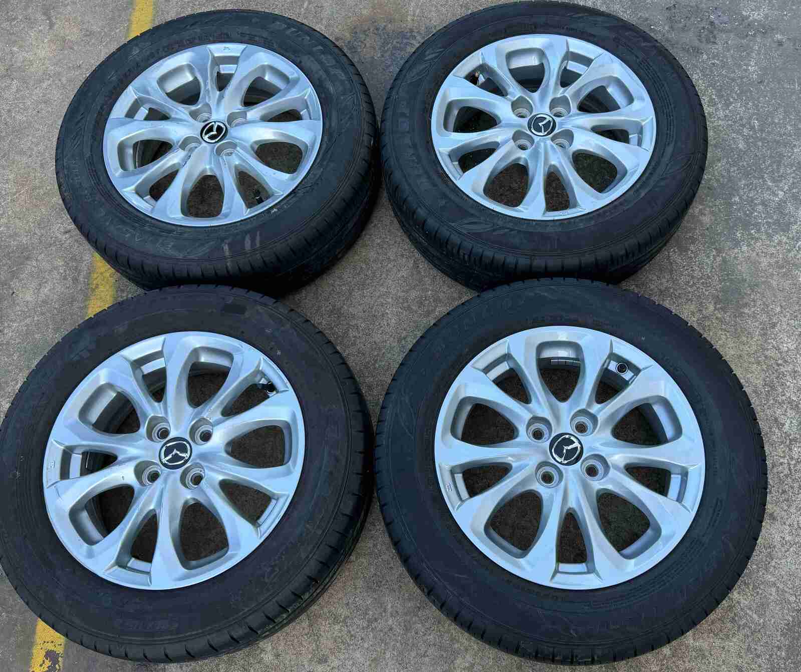 Set of Alloy Wheels to suit MAZDA 2 2010 ~ 2017