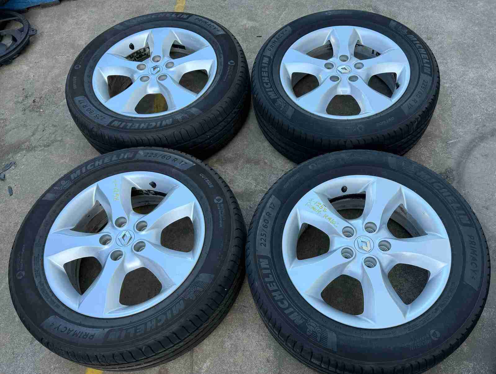 Set of Alloy Wheels to suit RENAULT KALEOS 2012 ~ 2022