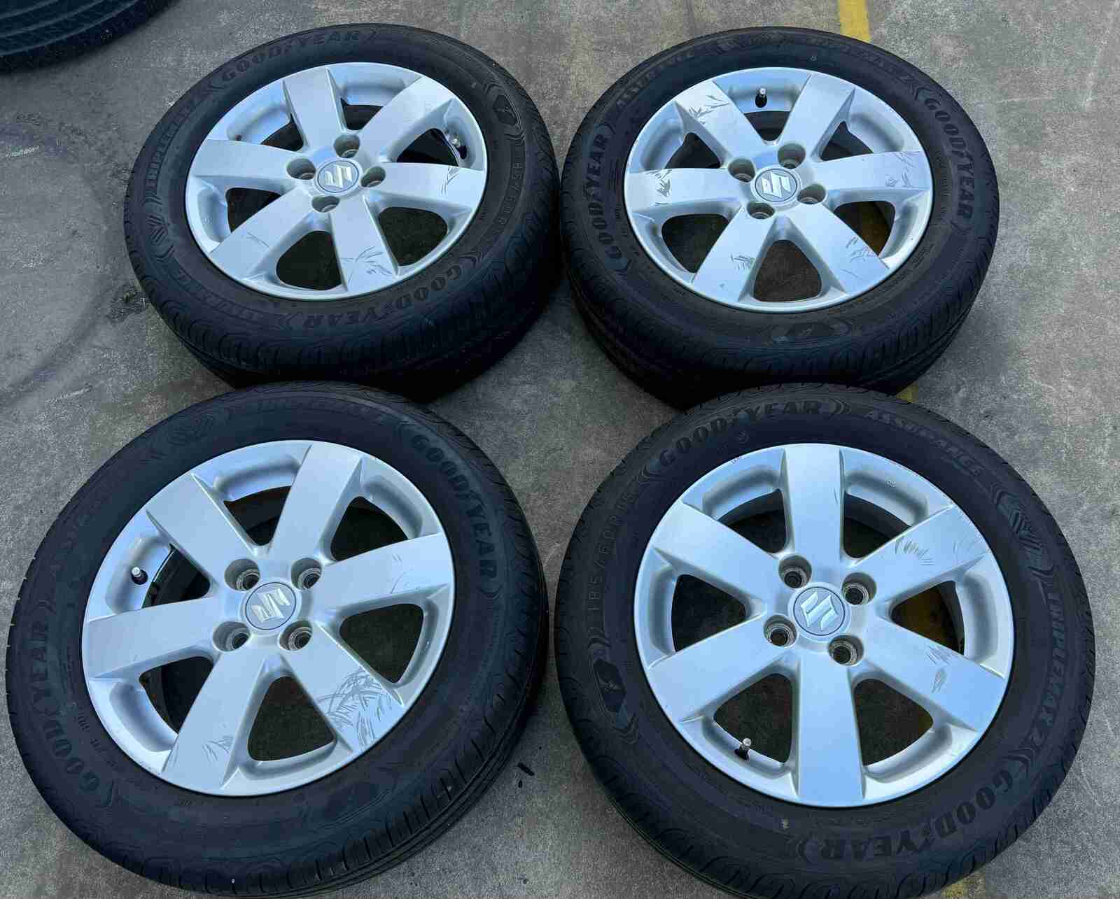 Set of Alloy Wheels to suit SUZUKI SWIFT 2006 ~ 2012