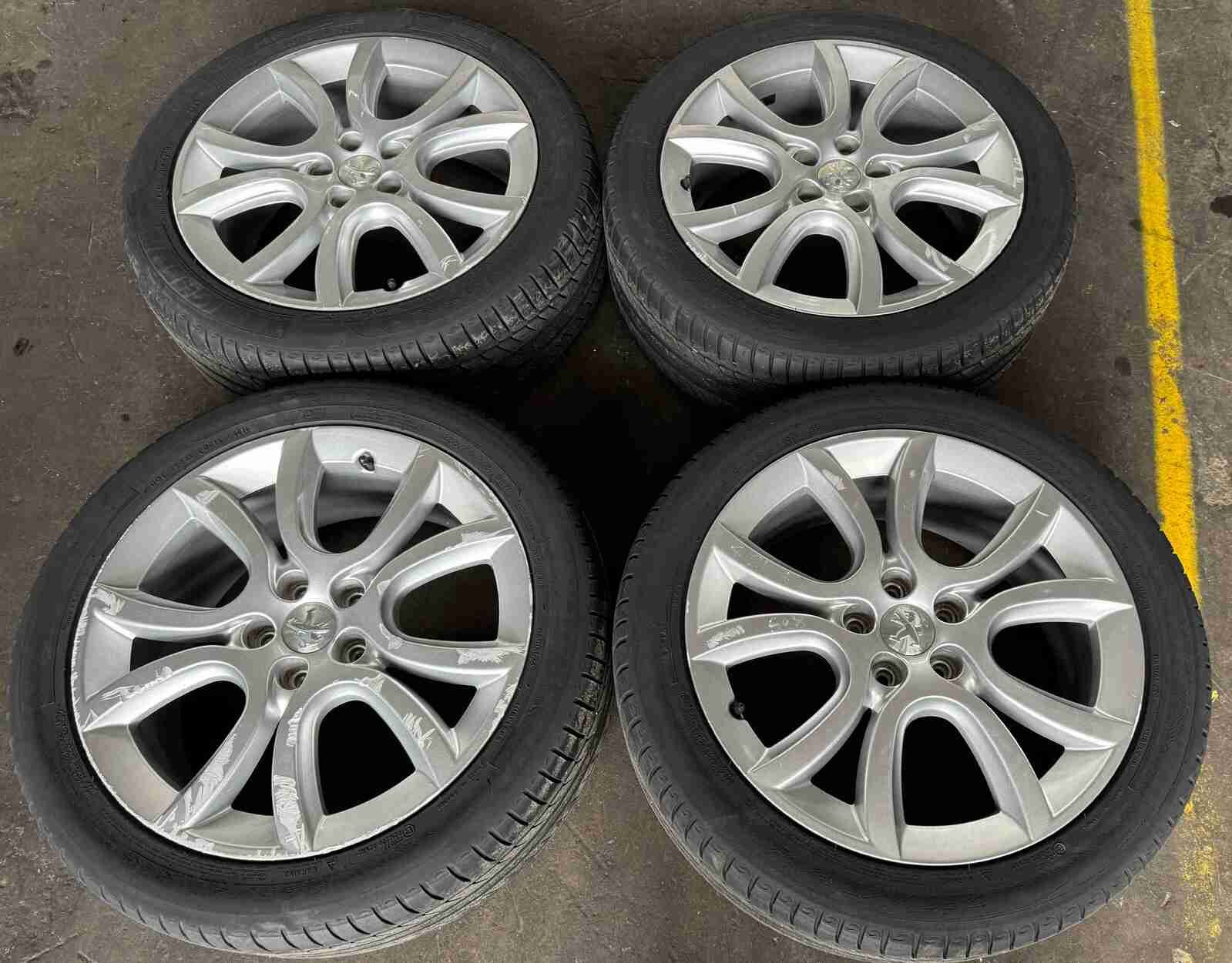 Set of Alloy Wheels to suit PEUGEOT 508 2011 ~ 2017