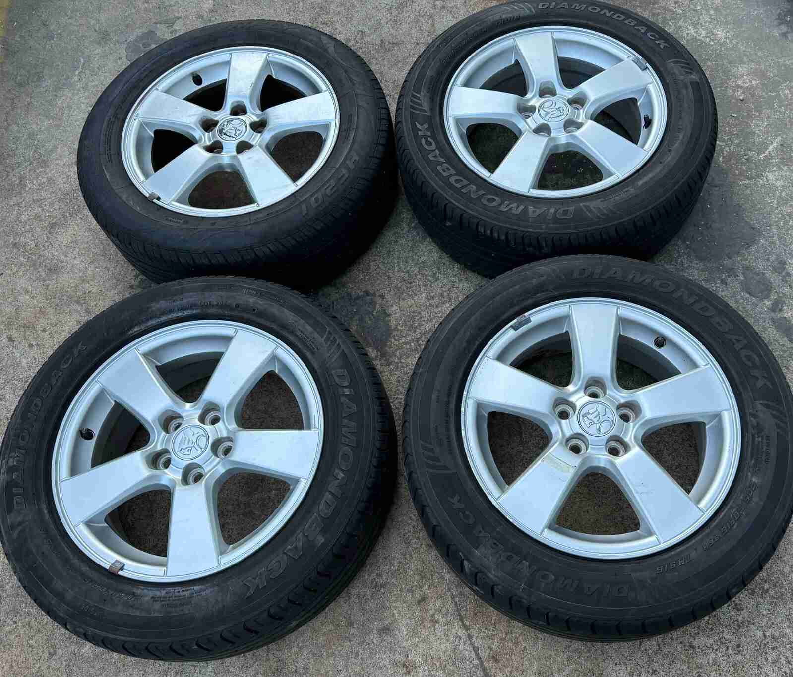 Set of Alloy Wheels to suit HOLDEN CRUZE 2010 ~ 2017