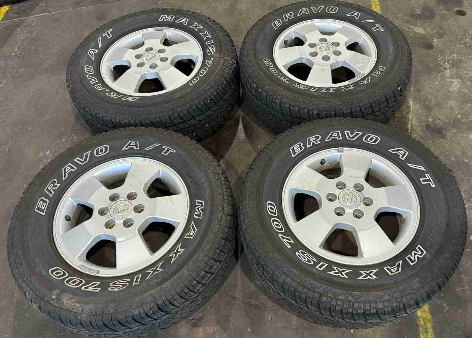 Set of Alloy Wheels to suit NISSAN NAVARA 1997 ~ 2010