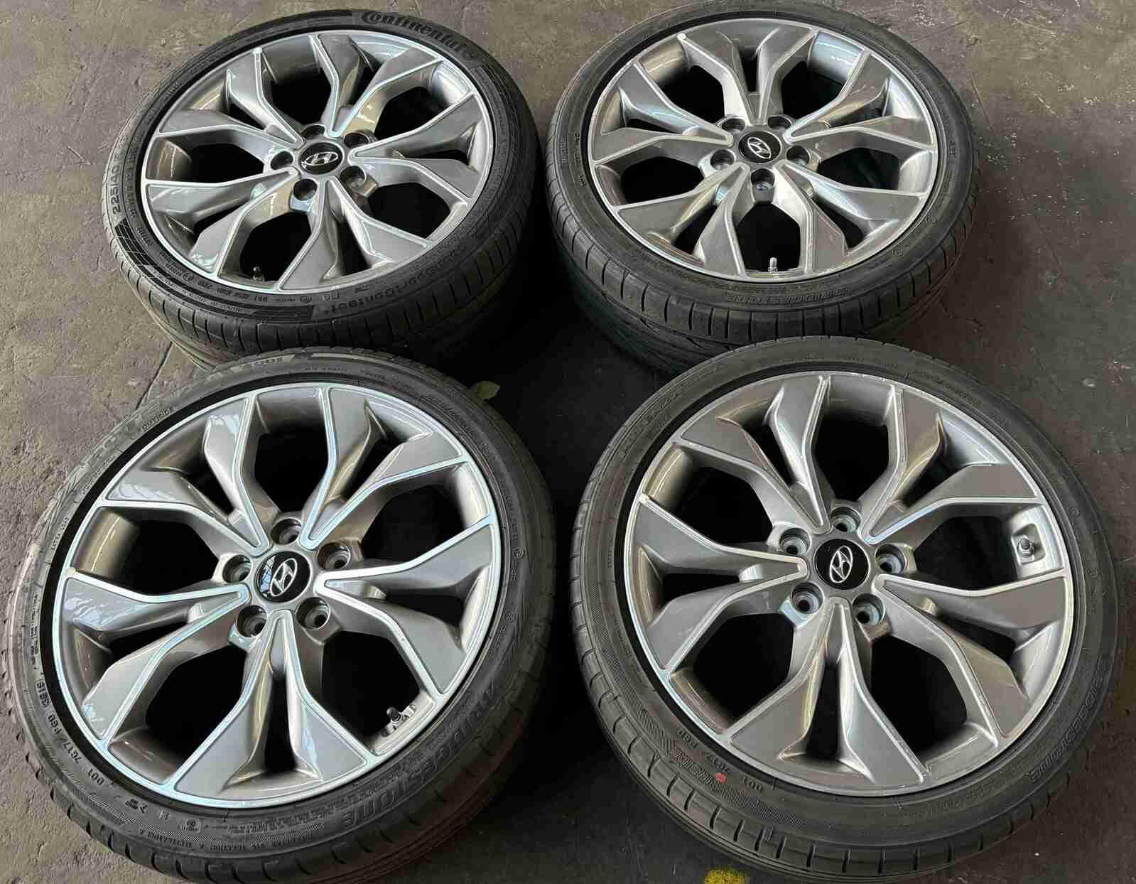 Set of Alloy Wheels to suit HYUNDAI I30 2017 ~ 2023