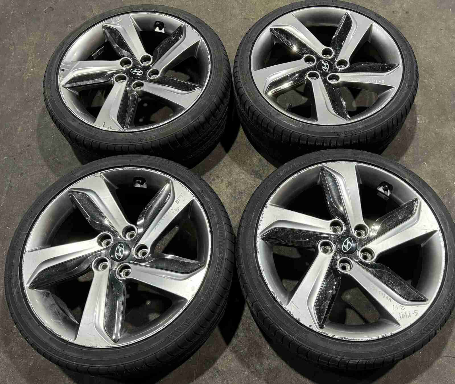 Set of Alloy Wheels to suit HYUNDAI VELOSTER 2011 ~ 2017