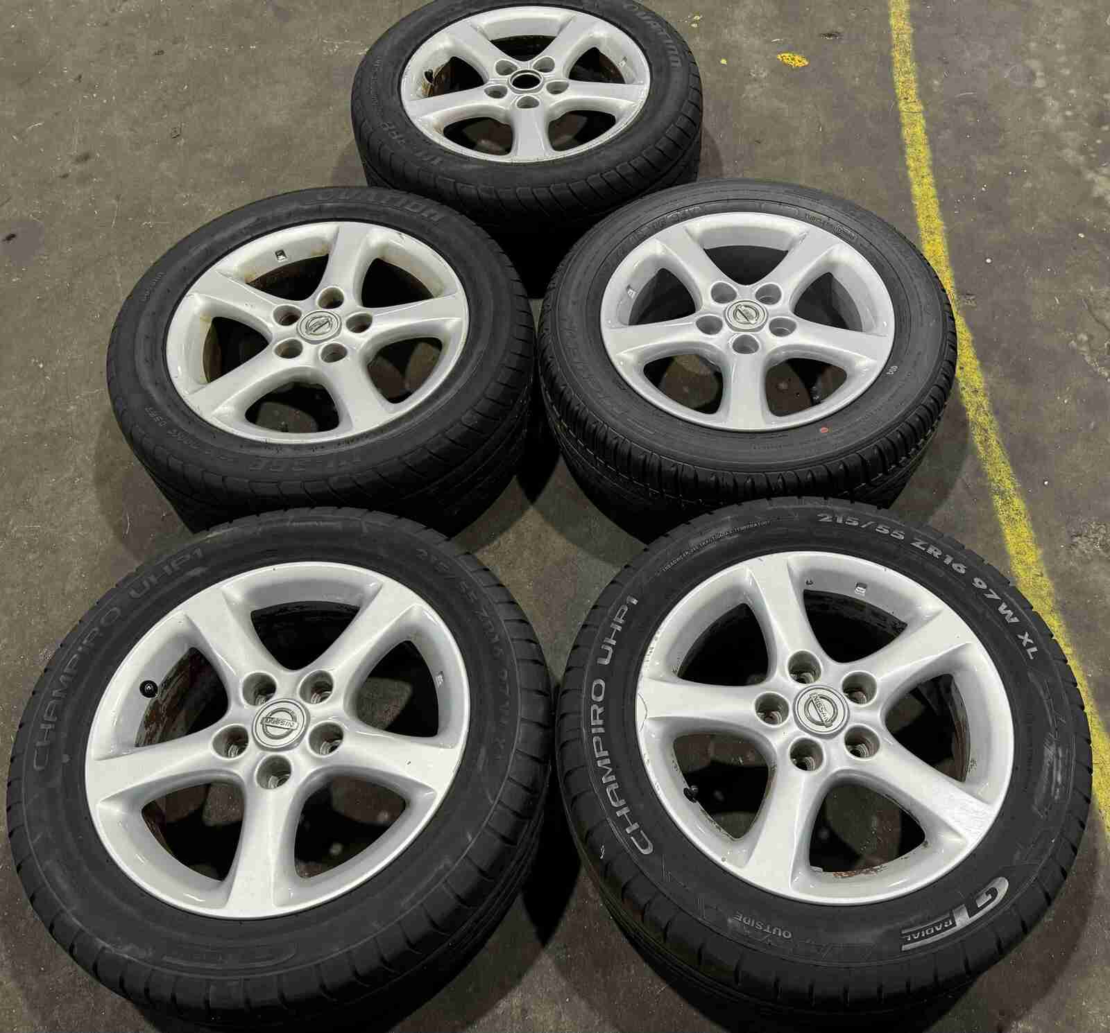 Set of Alloy Wheels to suit NISSAN PULSAR 2012 ~ 2017