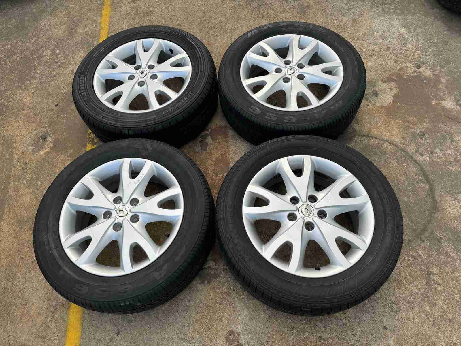 Set of Alloy Wheels to suit RENAULT KALEOS 2008 ~ 2017