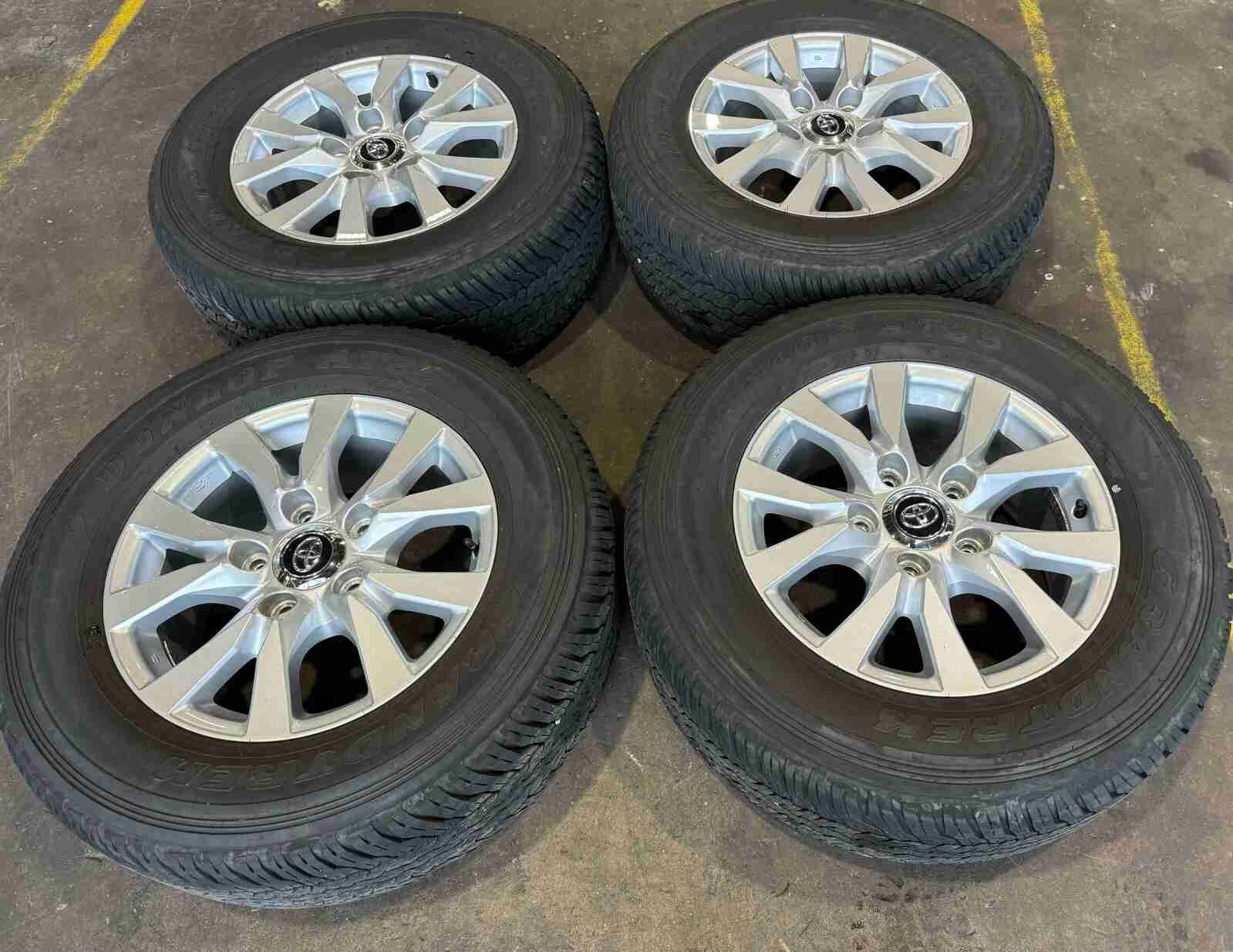 Set of Alloy Wheels to suit TOYOTA LANDCRUISER 2017 ~ 2021