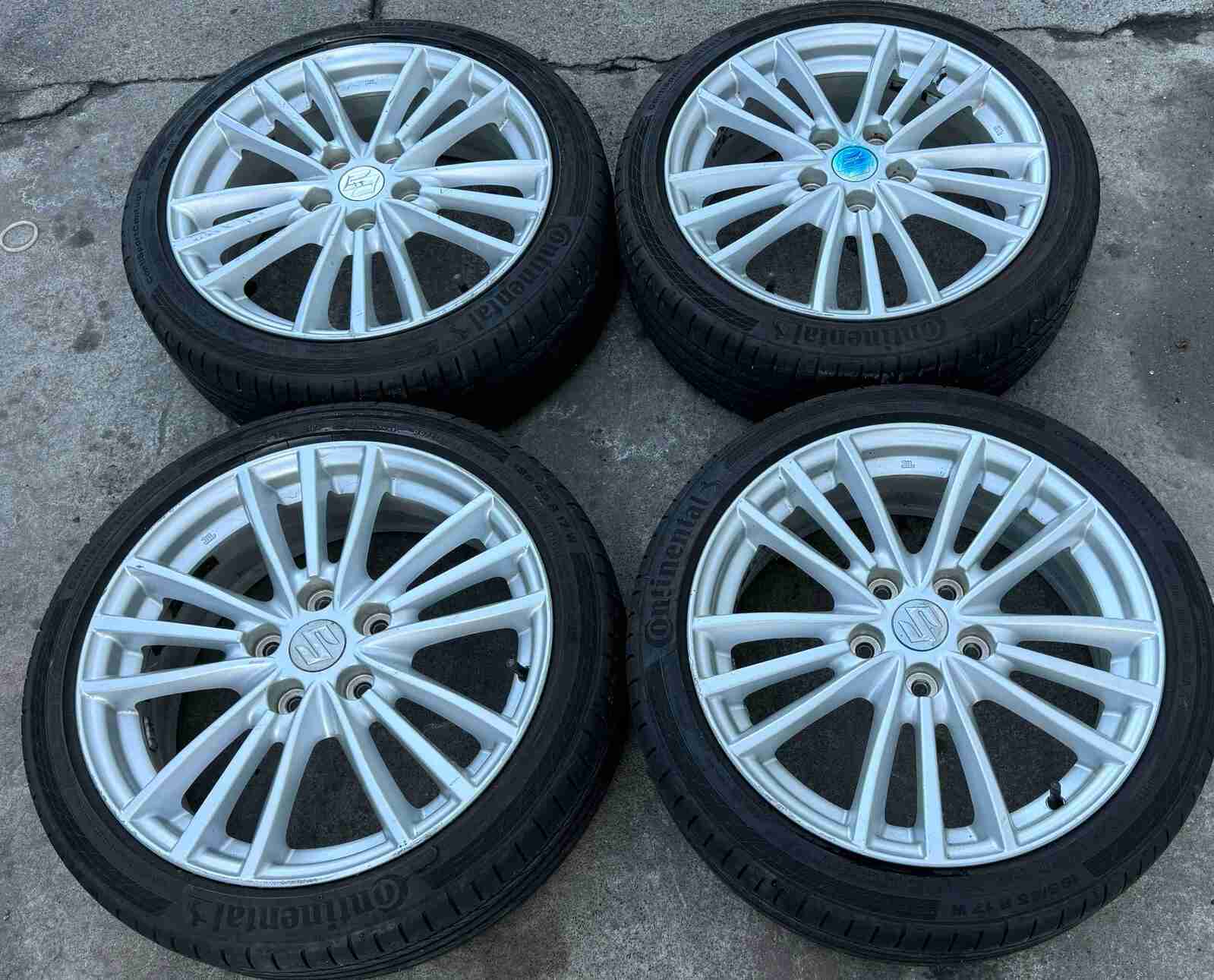 Set of Alloy Wheels to suit SUZUKI SWIFT 2008 ~ 2015