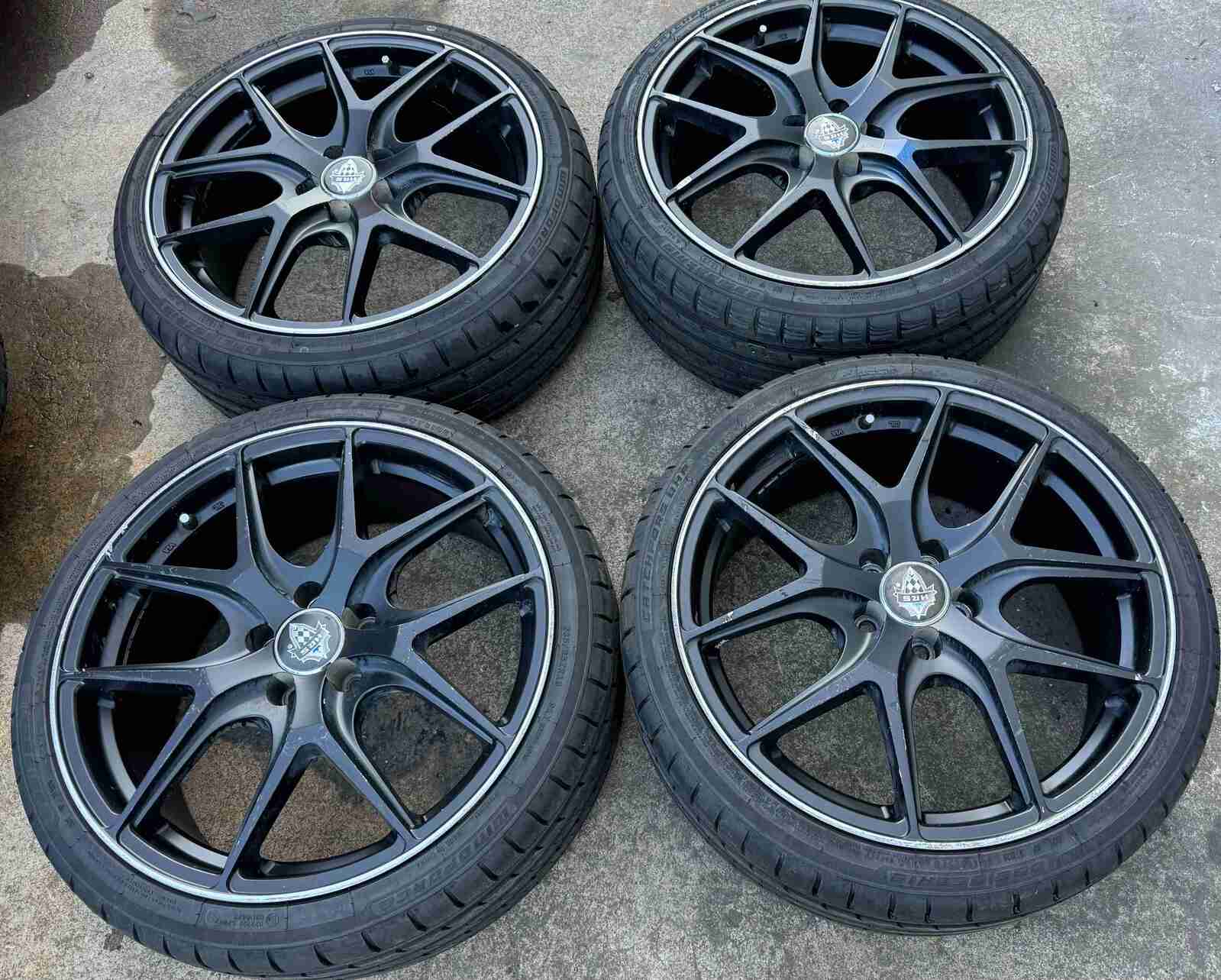 Set of Alloy Wheels to suit MITSUBISHI LANCER 2010 ~ 2017